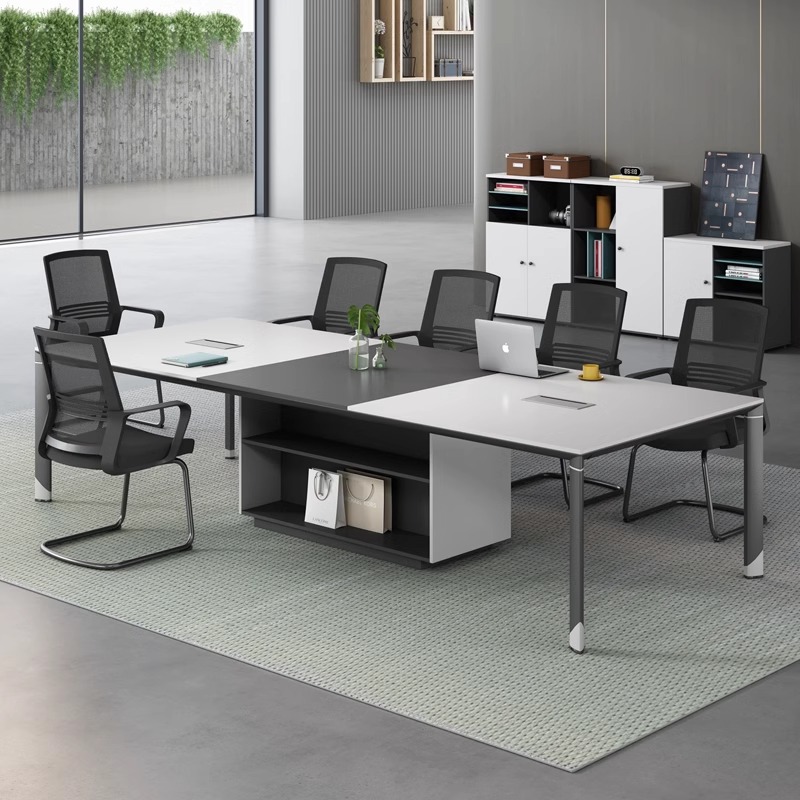 Office Furniture Custom - مكاتب خشبية صغيرة حديثة مخصصة لأثاث