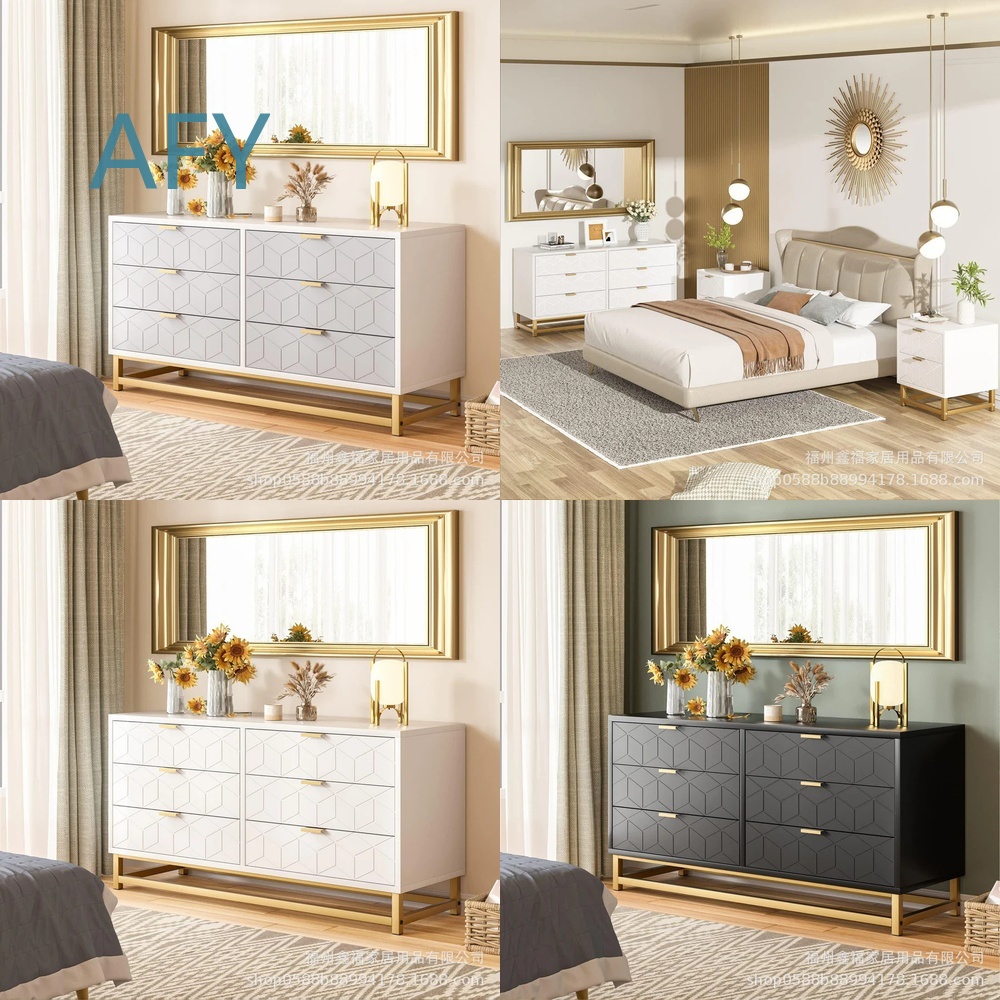 Office Furniture Ikea - خزانة أدراج خشبية جديدة مخصصة بستة