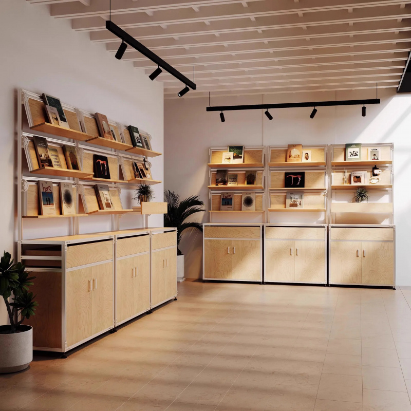 Office Furniture Modern - أثاث مخصص للمقاهي، رف عرض وتخزين