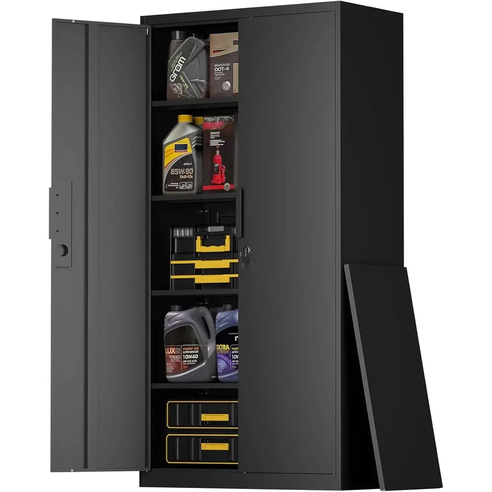 Office Storage Cabinet - خزانة تخزين معدنية متينة بـ 72