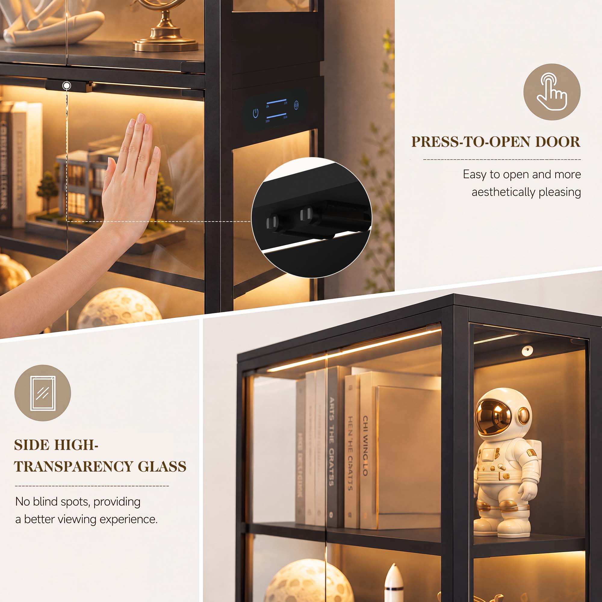 خزانة عرض TCGBKAF ذات 5 طبقات  - مراجعة Office Storage Cabinet وسعره