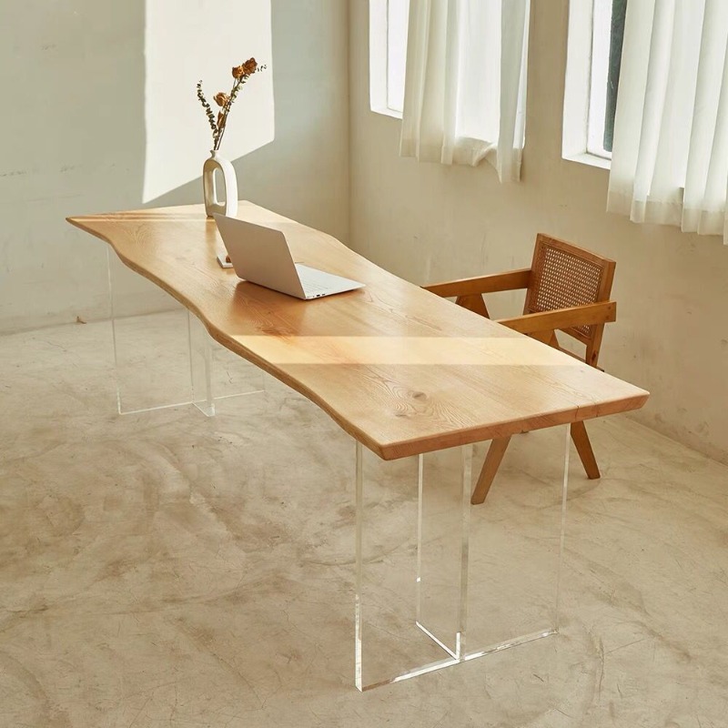 طاولة عائمة من الخشب الصلب وال - مراجعة Office Furniture Modern وسعره