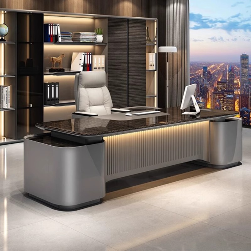 مخصص. مكتب تنفيذي مطلي فاخر، أ - مراجعة Office Furniture Custom وسعره