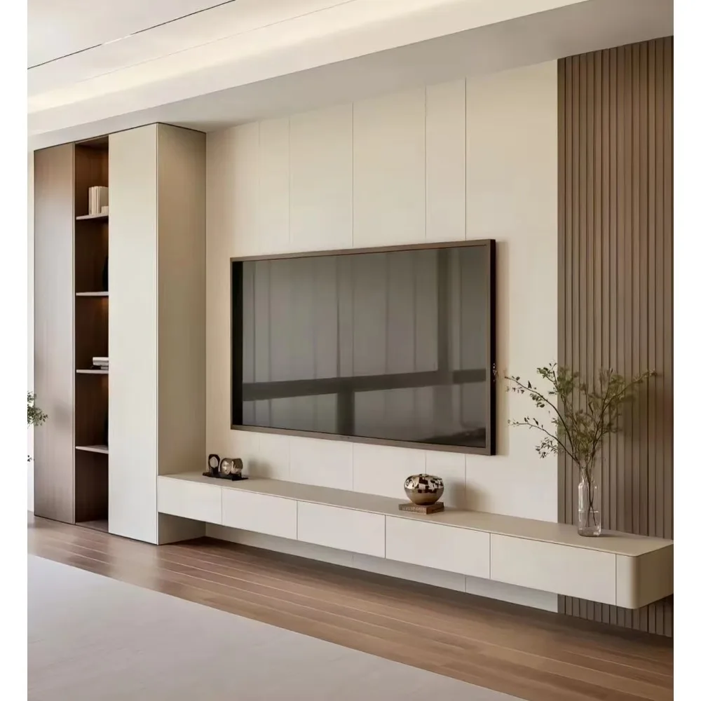 خزانة تلفزيون خشبية عصرية مخصص - مراجعة Office Furniture Custom وسعره