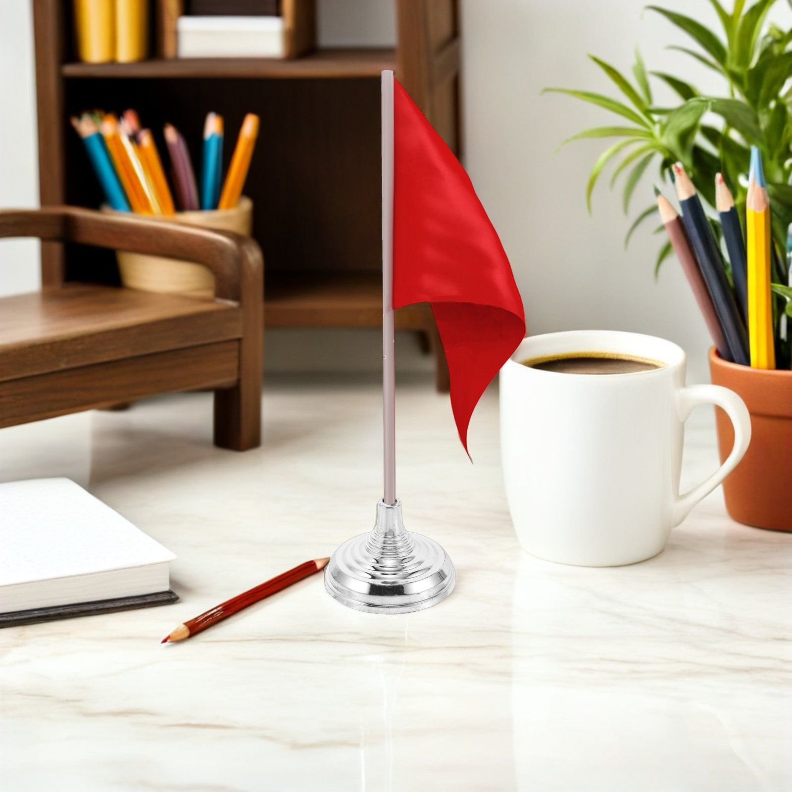 12 قطعة من حوامل الأعلام المكت - مراجعة Office Furniture Installation وسعره
