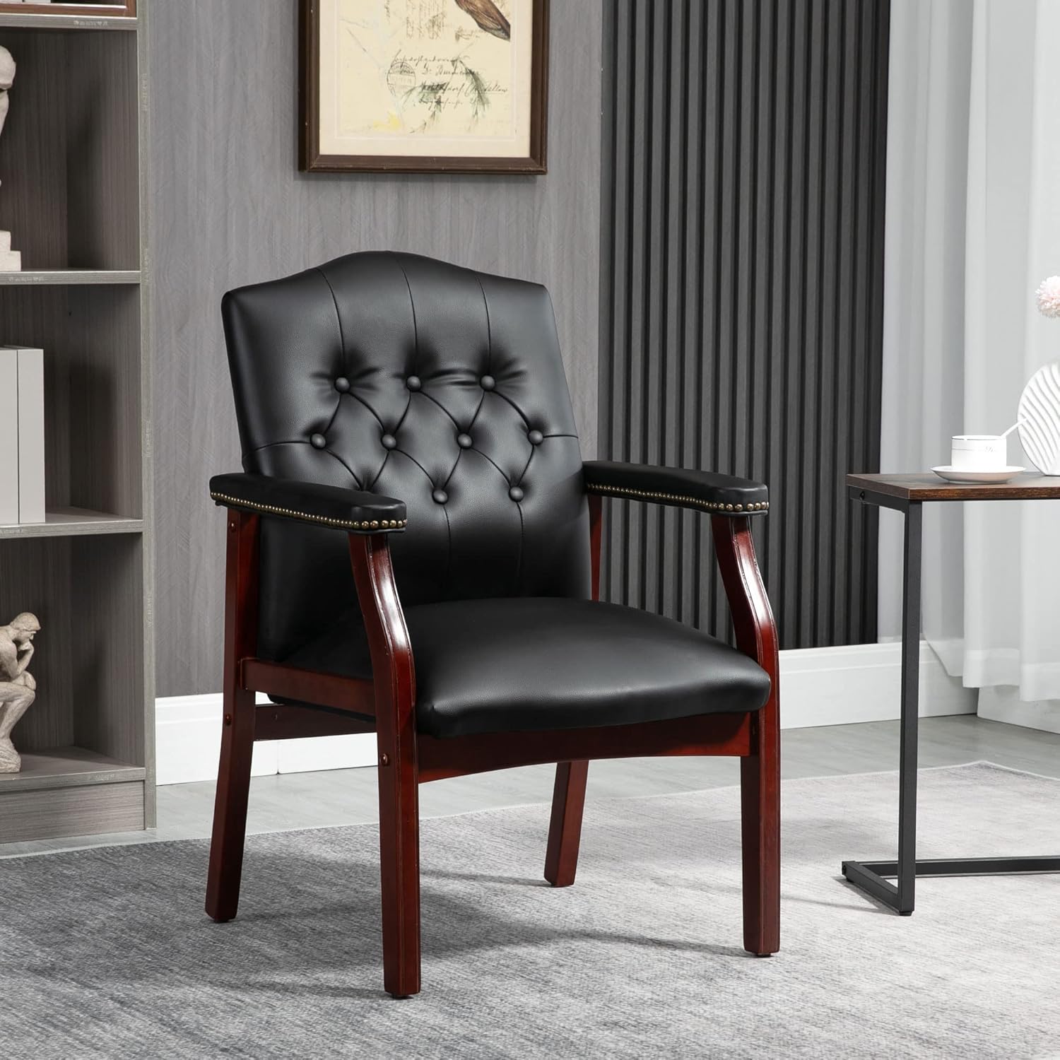 مجموعة من 4 كراسي مكتب جلدية س - مراجعة Office Furniture Custom وسعره