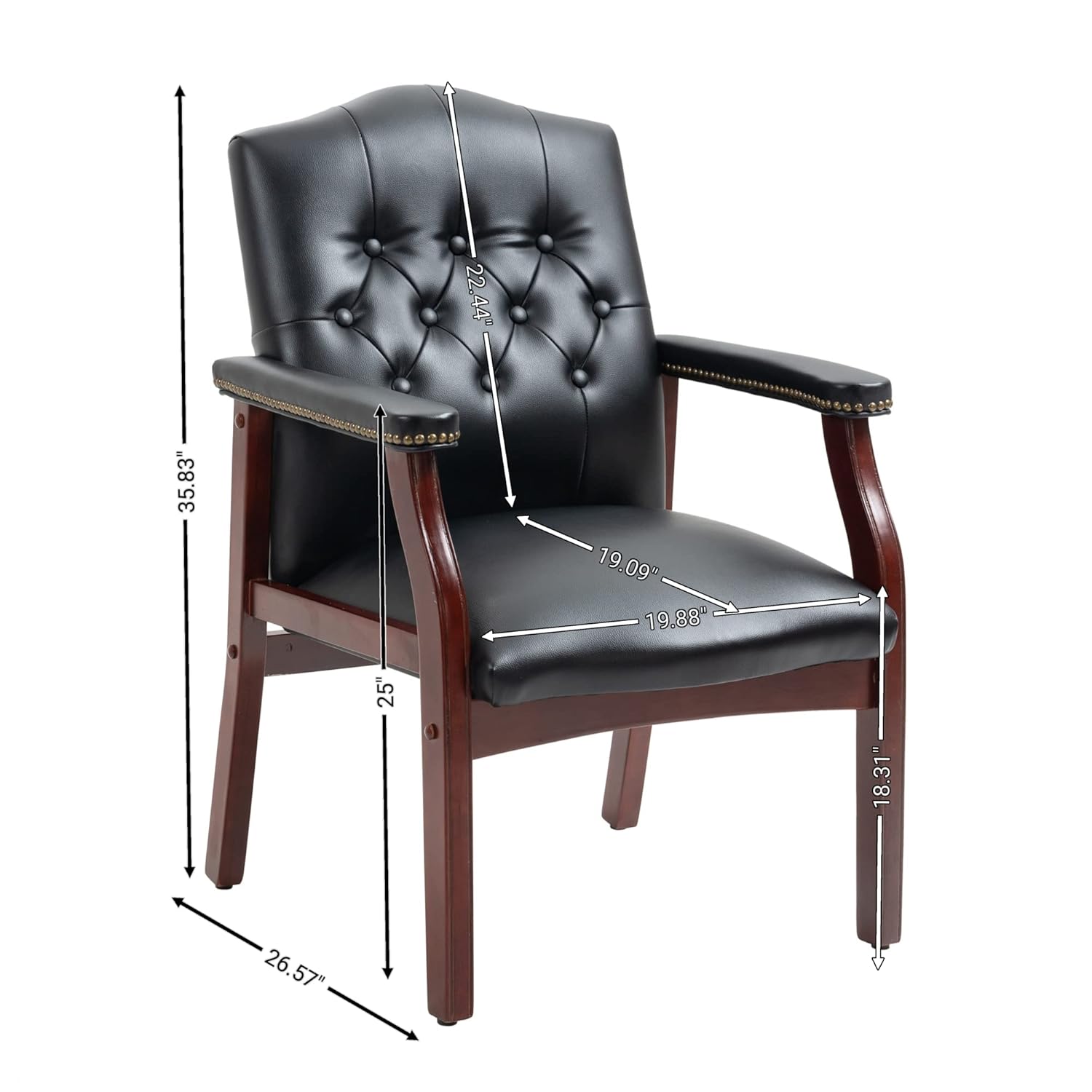 مجموعة من 4 كراسي مكتب جلدية س - مراجعة Office Furniture Custom وسعره