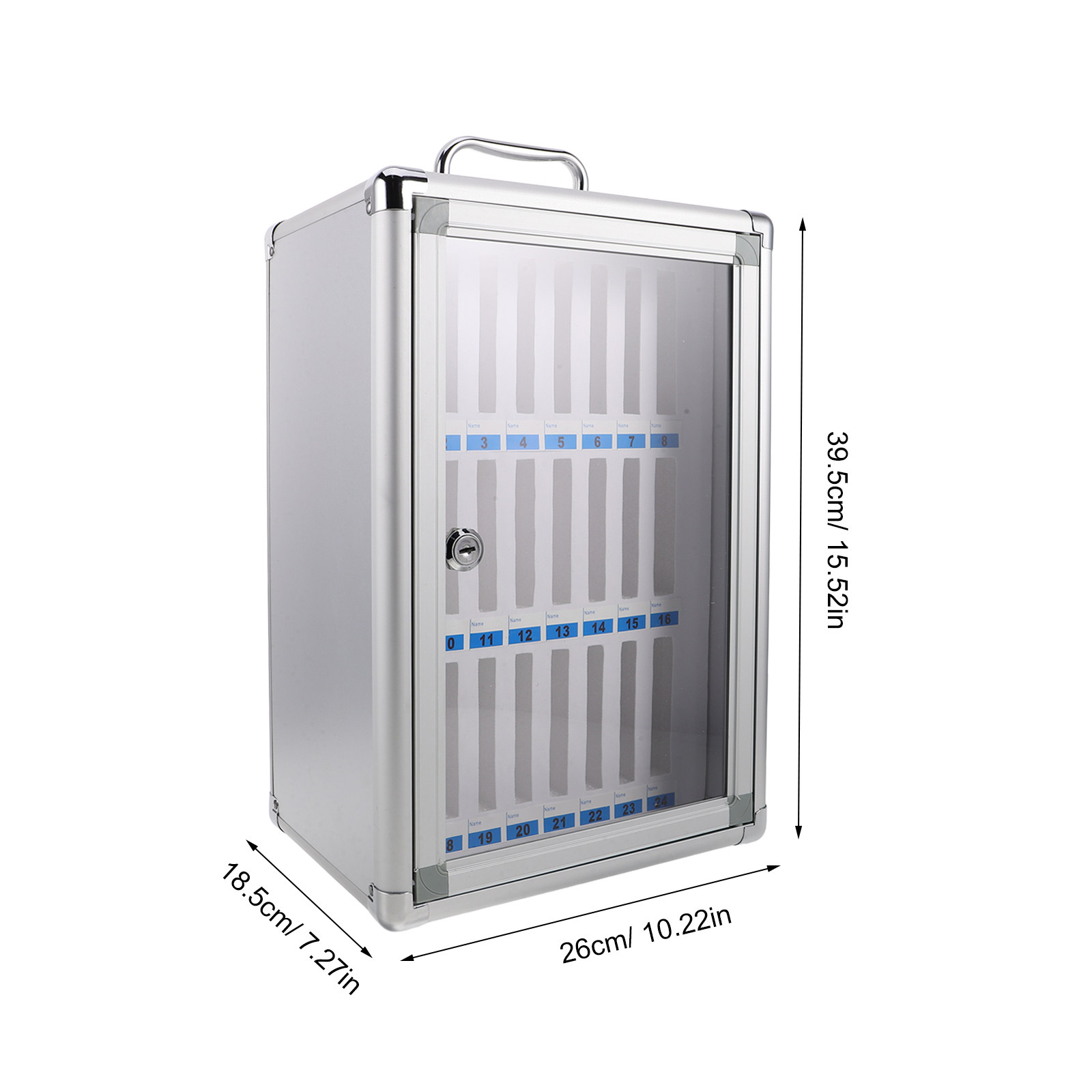 خزانة هواتف محمولة بـ 24 فتحة  - مراجعة Office Storage Cabinet وسعره