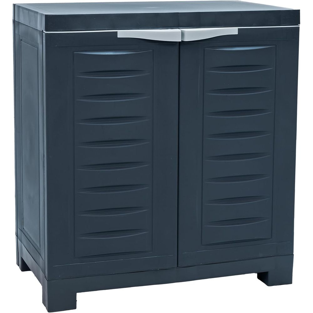 خزانة تخزين للمرآب من الراتنج  - مراجعة Office Storage Cabinet وسعره