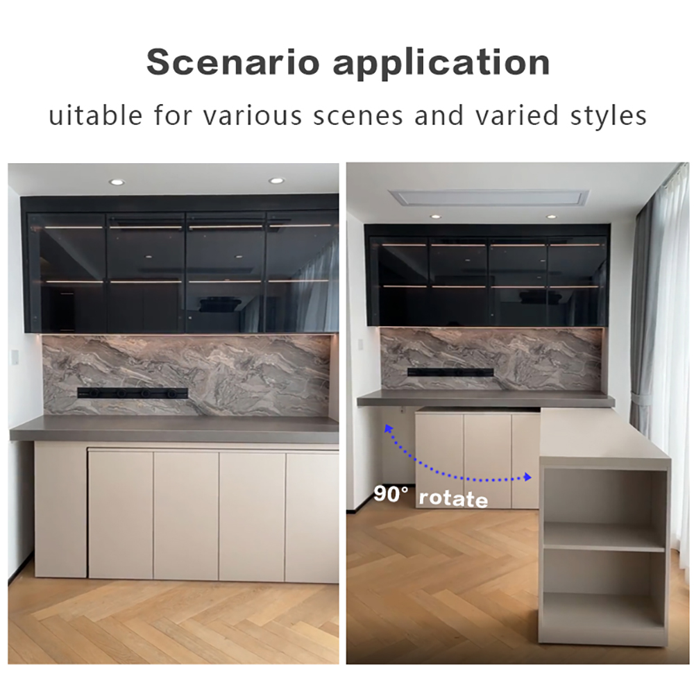 آلية أجهزة مكتب دوارة 90 درجة  - مراجعة Office Furniture Installation وسعره