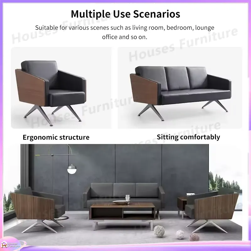 أريكة مكتب حديثة بثلاثة مقاعد  - مراجعة Office Furniture Custom وسعره