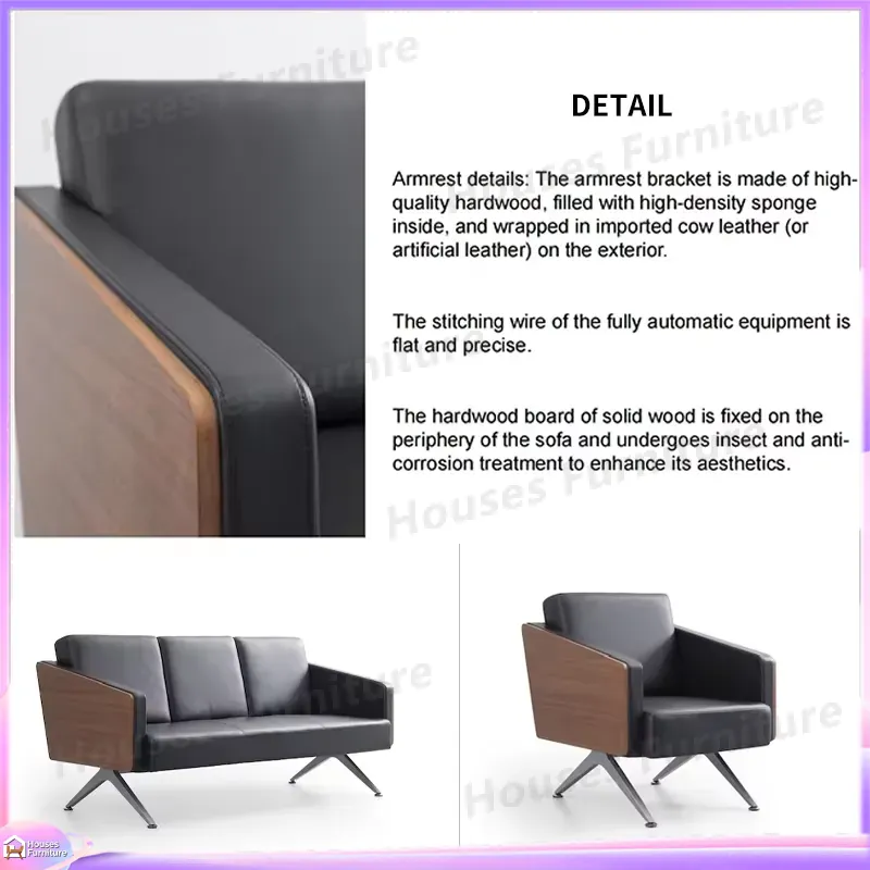 أريكة مكتب حديثة بثلاثة مقاعد  - مراجعة Office Furniture Custom وسعره