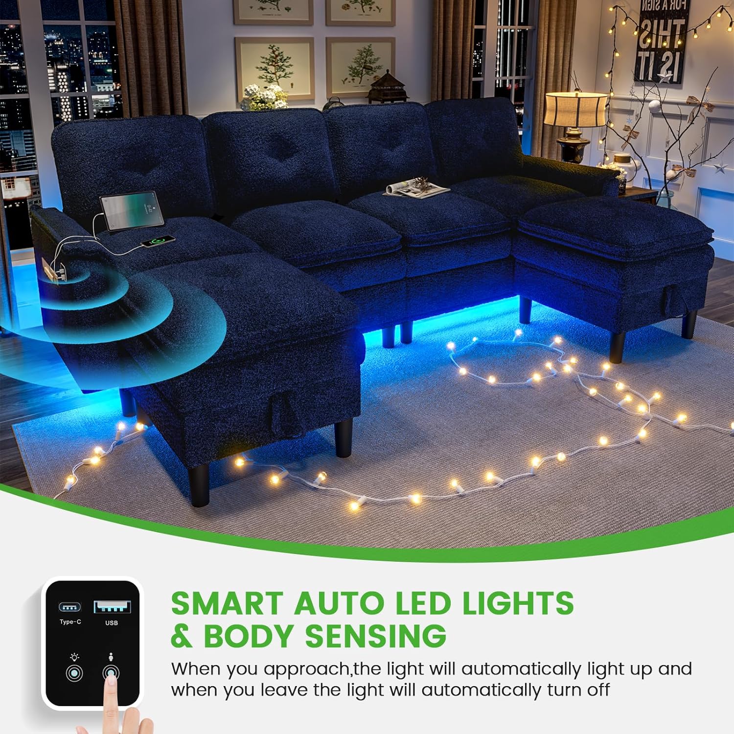 أريكة على شكل حرف U/L بأربعة م - مراجعة Office Furniture Custom وسعره