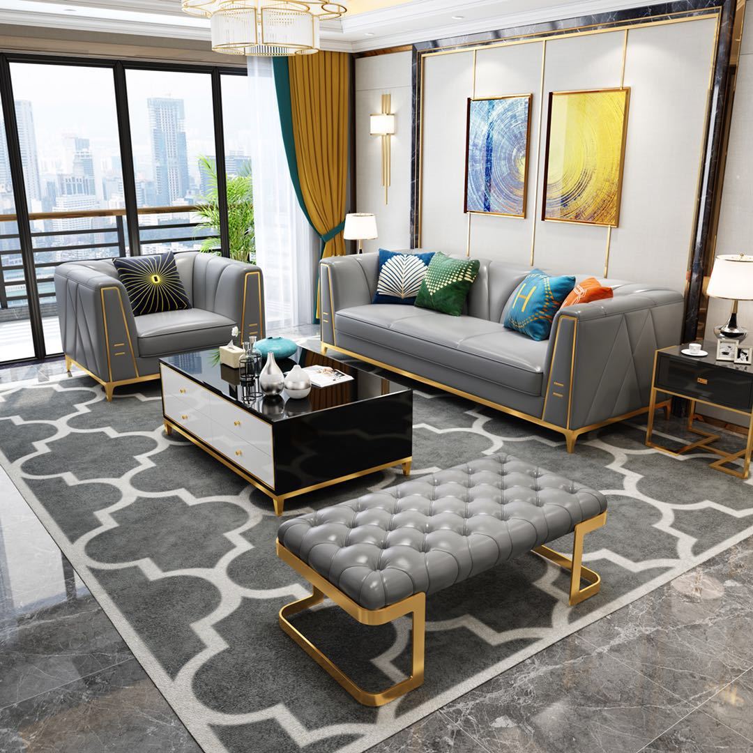 طقم أريكة بتصميم بسيط للمنزل و - مراجعة Office Furniture Custom وسعره