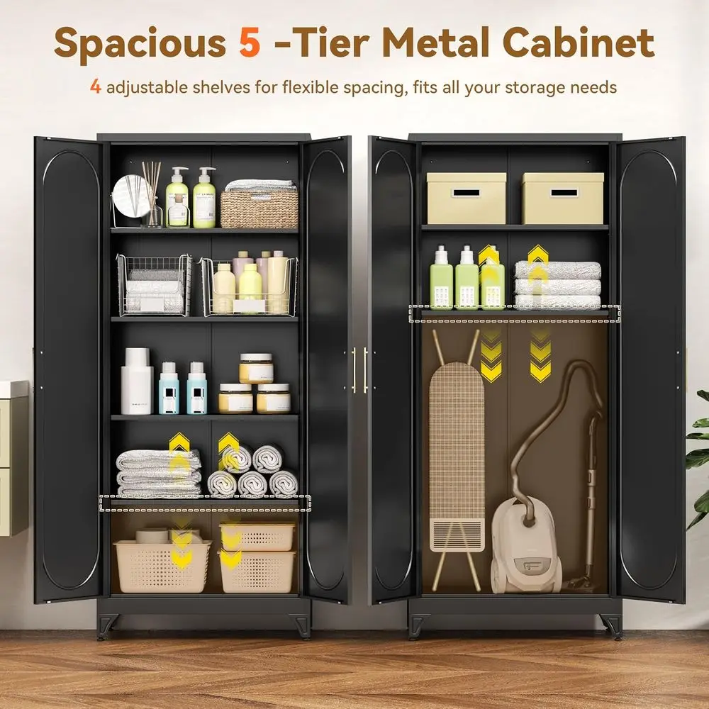 خزانة معدنية طويلة للمطبخ بارت - مراجعة Office Storage Cabinet وسعره