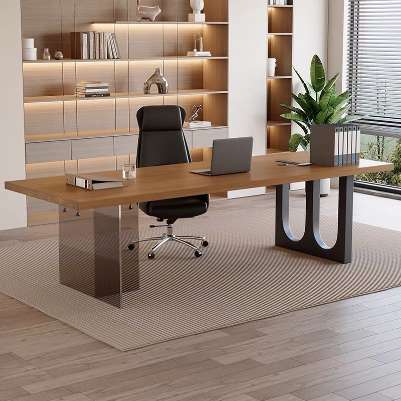 مكتب خشبي عائم من الأكريليك ال - مراجعة Office Furniture Modern وسعره
