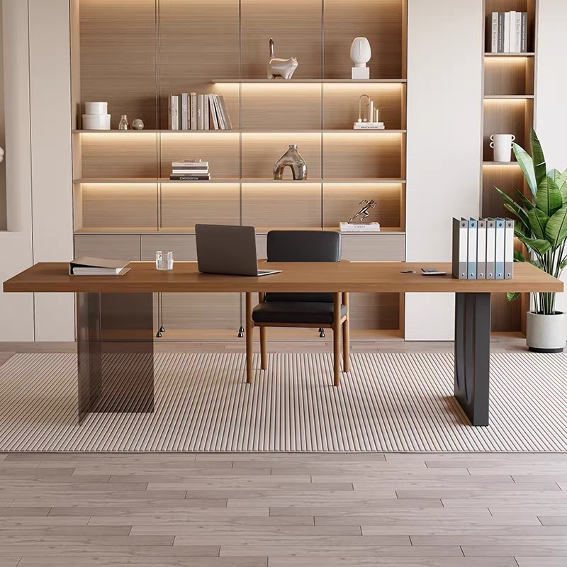 مكتب خشبي عائم من الأكريليك ال - مراجعة Office Furniture Modern وسعره