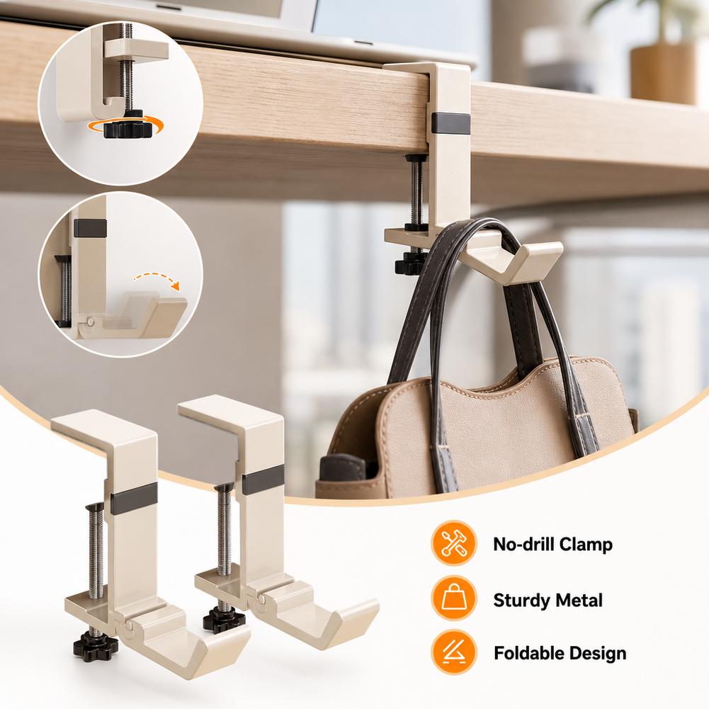خطاف مكتب قابل للطي بدون حفر،  - مراجعة Office Furniture Installation وسعره