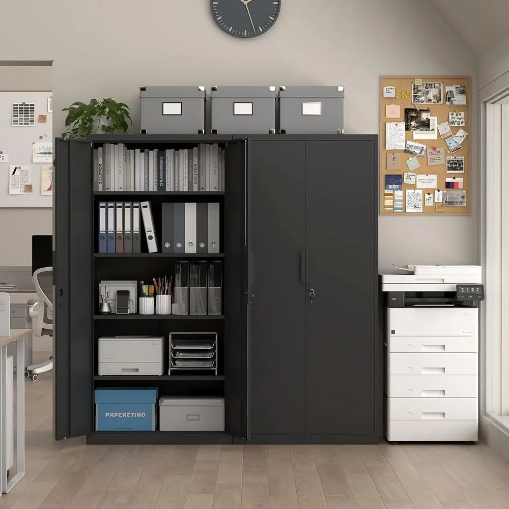 خزانة تخزين معدنية متينة بـ 72 - مراجعة Office Storage Cabinet وسعره
